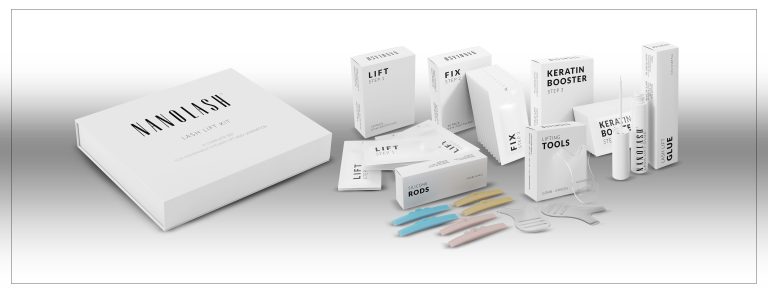 Lash lift og laminering derhjemme - Nanolash Lift Kit