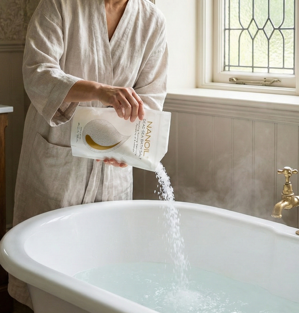 badesalt badekar nanoil